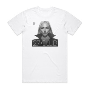 Ivy Levan 27 Club Album Cover T-Shirt White Ivy Levan 27 Club Album Cover T-Shirt White