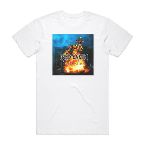 Iced Earth Alive In Athens 6 Album Cover T-Shirt White