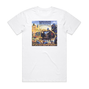Intruder A Higher Form Of Killing Album Cover T-Shirt White Intruder A Higher Form Of Killing Album Cover T-Shirt White