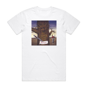 Intruder Live To Die Relived Album Cover T-Shirt White Intruder Live To Die Relived Album Cover T-Shirt White