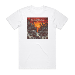 Infernal Tenebra As Nations Fall Album Cover T-Shirt White Infernal Tenebra As Nations Fall Album Cover T-Shirt White