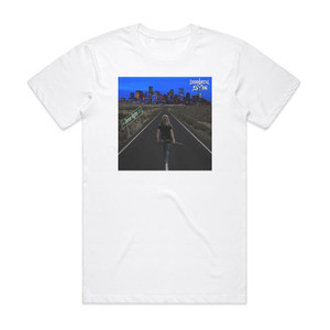 Immortal Synn Denver Nights Album Cover T-Shirt White Immortal Synn Denver Nights Album Cover T-Shirt White