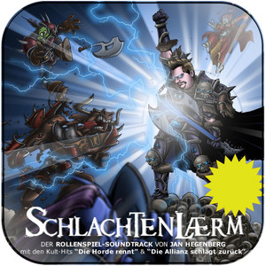 Jan Hegenberg Schlachtenlrm Album Cover Sticker Jan Hegenberg Schlachtenlrm Album Cover Sticker
