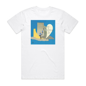 Its a Musical The Music Makes Me Sick 1 Album Cover T-Shirt White Its a Musical The Music Makes Me Sick 1 Album Cover T-Shirt White