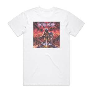 Iron Fire Thunderstorm Album Cover T-Shirt White Iron Fire Thunderstorm Album Cover T-Shirt White
