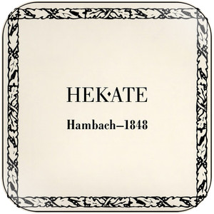 Hekate Hambach 1848 Album Cover Sticker Hekate Hambach 1848 Album Cover Sticker