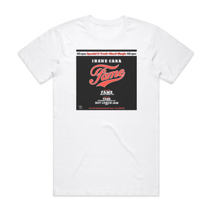 Irene Cara Fame Album Cover T-Shirt White