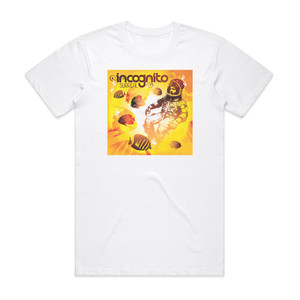 Incognito Surreal Album Cover T-Shirt White Incognito Surreal Album Cover T-Shirt White