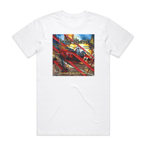Iron Mask Shadow Of The Red Baron Album Cover T-Shirt White Iron Mask Shadow Of The Red Baron Album Cover T-Shirt White