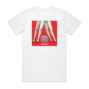 Icona Pop Emergency 1 Album Cover T-Shirt White Icona Pop Emergency 1 Album Cover T-Shirt White