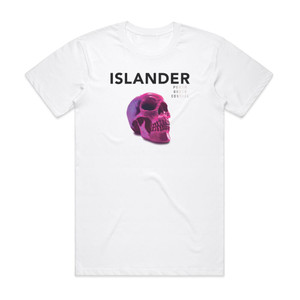 Islander Power Under Control Album Cover T-Shirt White Islander Power Under Control Album Cover T-Shirt White