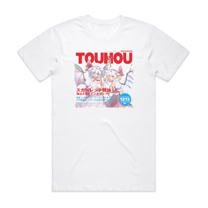 IOSYS Rockinon Touhou Vol1 Album Cover T-Shirt White IOSYS Rockinon Touhou Vol1 Album Cover T-Shirt White