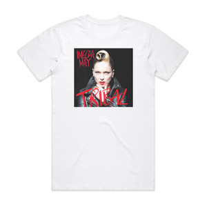 Imelda May Tribal Album Cover T-Shirt White Imelda May Tribal Album Cover T-Shirt White
