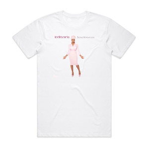 IndiaArie Songversation Album Cover T-Shirt White IndiaArie Songversation Album Cover T-Shirt White