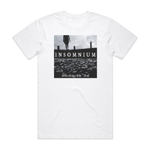 Insomnium Where The Last Wave Broke Album Cover T-Shirt White Insomnium Where The Last Wave Broke Album Cover T-Shirt White