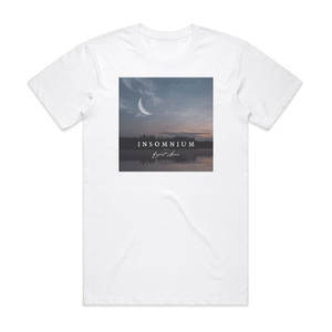 Insomnium Argent Moon Album Cover T-Shirt White Insomnium Argent Moon Album Cover T-Shirt White