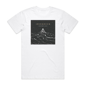 Insomnium Winters Gate Album Cover T-Shirt White Insomnium Winters Gate Album Cover T-Shirt White
