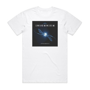 Insomnium Ephemeral Album Cover T-Shirt White Insomnium Ephemeral Album Cover T-Shirt White