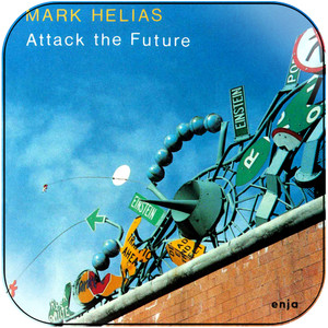 Mark Helias Attack The Future Album Cover Sticker Mark Helias Attack The Future Album Cover Sticker