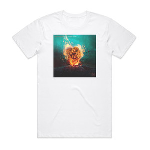 Illenium Hearts On Fire Timmy Trumpet Remix Album Cover T-Shirt White Illenium Hearts On Fire Timmy Trumpet Remix Album Cover T-Shirt White