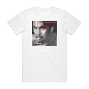 Ivan Cattaneo Luna Presente Album Cover T-Shirt White