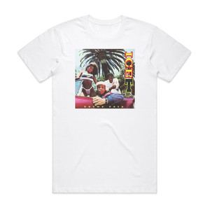 Ice-T Rhyme Pays Album Cover T-Shirt White Ice-T Rhyme Pays Album Cover T-Shirt White