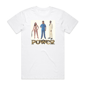 Ice-T Power Album Cover T-Shirt White Ice-T Power Album Cover T-Shirt White