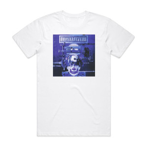 Impellitteri Grin Bear It Album Cover T-Shirt White Impellitteri Grin Bear It Album Cover T-Shirt White