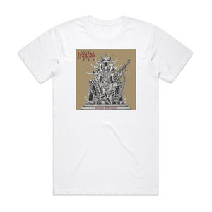 Impiety Ravage Conquer Album Cover T-Shirt White Impiety Ravage Conquer Album Cover T-Shirt White