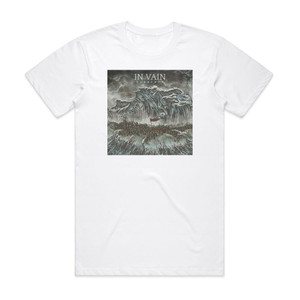 In Vain Currents Album Cover T-Shirt White In Vain Currents Album Cover T-Shirt White