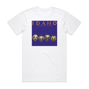 Idaho People Like Us Should Be Stopped Volume One Album Cover T-Shirt White Idaho People Like Us Should Be Stopped Volume One Album Cover T-Shirt White
