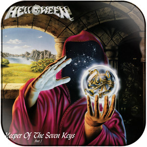 Helloween Keeper Of The Seven Keys Part I Album Cover Sticker Helloween Keeper Of The Seven Keys Part I Album Cover Sticker