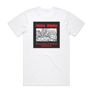 Inkubus Sukkubus Belladonna Aconite Album Cover T-Shirt White Inkubus Sukkubus Belladonna Aconite Album Cover T-Shirt White