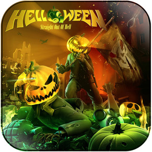 Helloween Straight Out Of Hell Helloween Album Cover Sticker Helloween Straight Out Of Hell Helloween Album Cover Sticker