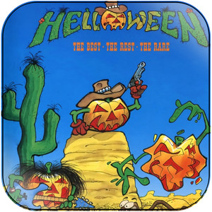 Helloween The Best The Rest The Rare Album Cover Sticker