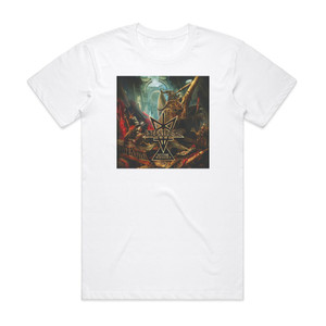 Infestdead Satanic Serenades Album Cover T-Shirt White Infestdead Satanic Serenades Album Cover T-Shirt White