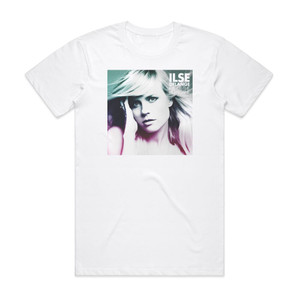 Ilse DeLange Eye Of The Hurricane Album Cover T-Shirt White Ilse DeLange Eye Of The Hurricane Album Cover T-Shirt White