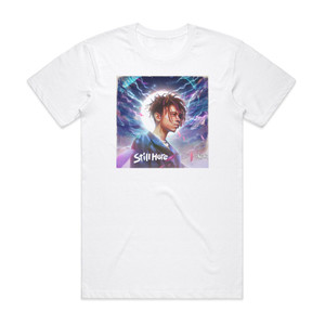 iann dior Still Here Album Cover T-Shirt White iann dior Still Here Album Cover T-Shirt White