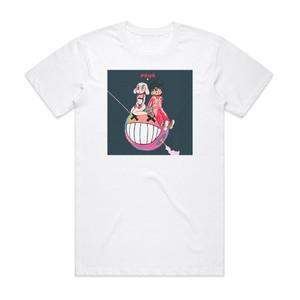 iann dior What Is Real Album Cover T-Shirt White iann dior What Is Real Album Cover T-Shirt White