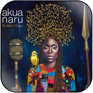 Akua Naru The Miners Canary Album Cover Sticker