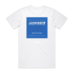 Junkie XL Saturday Teenage Kick 1 Album Cover T-Shirt White Junkie XL Saturday Teenage Kick 1 Album Cover T-Shirt White