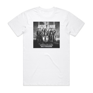 Junkie XL Zack Snyders Justice League Album Cover T-Shirt White