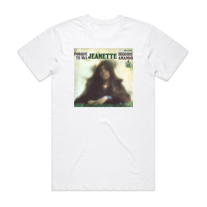 Jeanette Porque Te Vas Album Cover T-Shirt White Jeanette Porque Te Vas Album Cover T-Shirt White