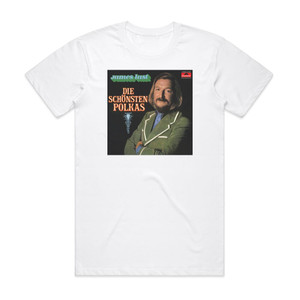 James Last Die Schnsten Polkas Album Cover T-Shirt White James Last Die Schnsten Polkas Album Cover T-Shirt White