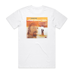 James Last Happy Summer Night Album Cover T-Shirt White James Last Happy Summer Night Album Cover T-Shirt White