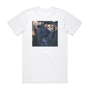 Jay Sean Me Against Myself Album Cover T-Shirt White Jay Sean Me Against Myself Album Cover T-Shirt White
