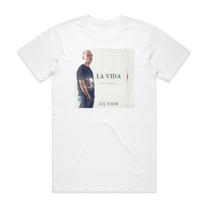 Jose Luis Perales La Vida Album Cover T-Shirt White Jose Luis Perales La Vida Album Cover T-Shirt White
