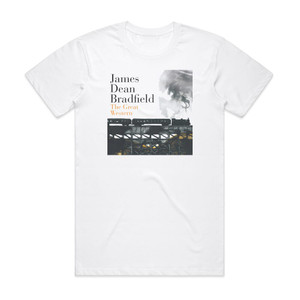 James Dean Bradfield The Great Western Album Cover T-Shirt White
