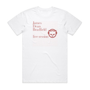 James Dean Bradfield Ep Napster Session Album Cover T-Shirt White