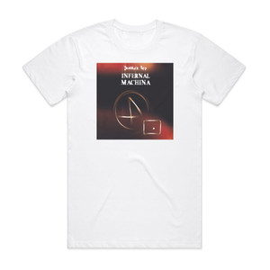 Jannick Top Infernal Machina Album Cover T-Shirt White Jannick Top Infernal Machina Album Cover T-Shirt White